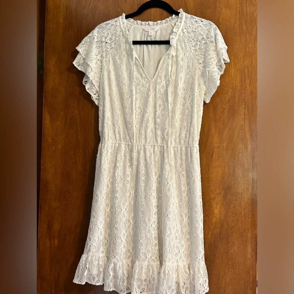 Lauren Conrad - White Lace Dress - Size M